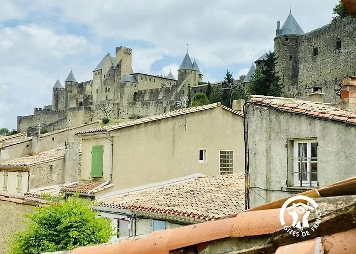 Cite Medievale- Le Remp'art - 3 Confort-au Pied De La Cite- Acces Direct Pietons - Parking Gratuit Апартаменти *