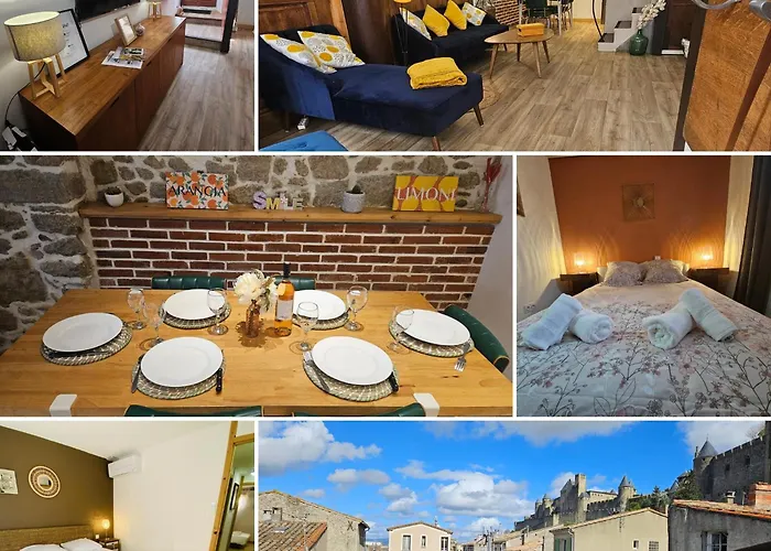 Daire Cite Medievale- Le Remp'art - 3 Confort-au Pied De La Cite- Acces Direct Pietons - Parking Gratuit