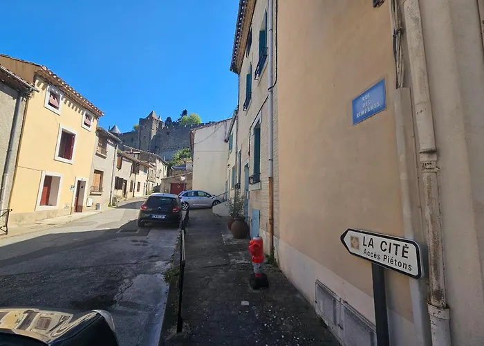 Cite Medievale- Le Remp'art - 3 Confort-au Pied De La Cite- Acces Direct Pietons - Parking Gratuit